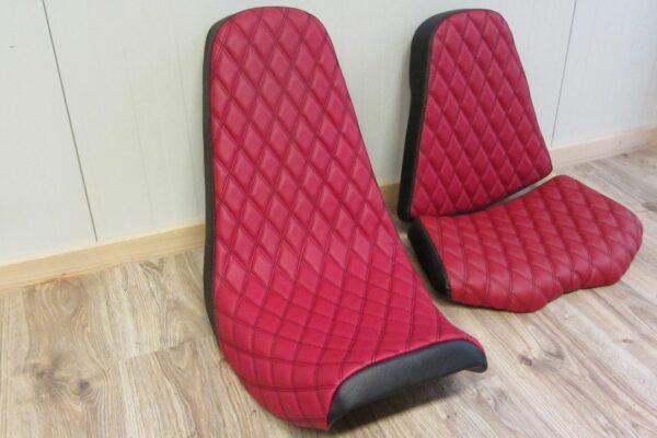 trike zittingen opnieuw bekleed en comfortabeler gemaakt