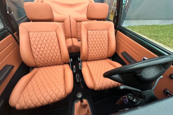 Autostoelen opnieuw bekleden VW Golf Leer